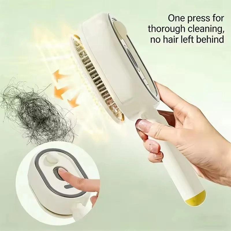 Electric Spray Airbag Massage Comb Essential Oil Atomized Hair Brush Anti-Static Salon Fluffy Modeling Hair Care Tools