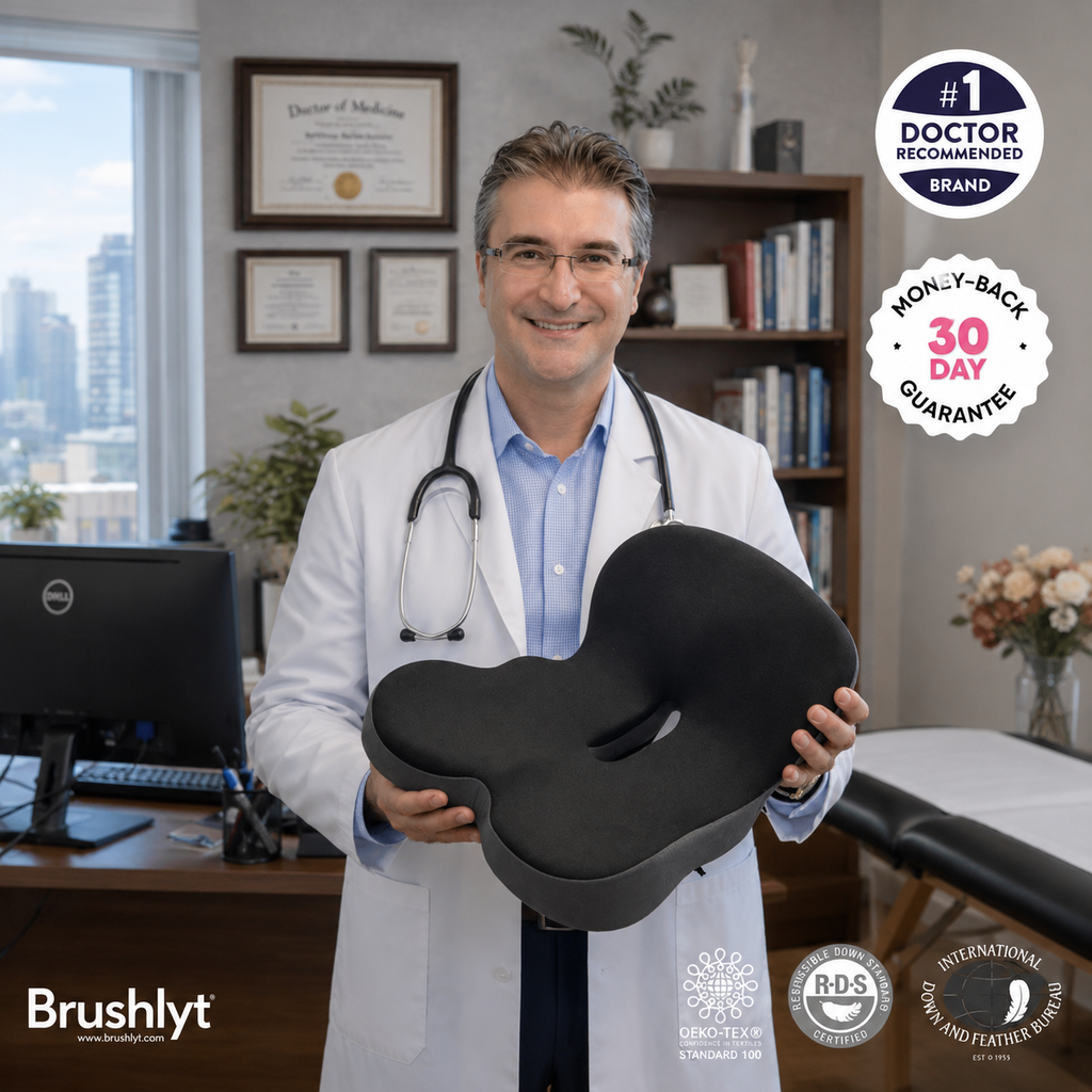 BRUSHLYT™ Orthopedic cushion