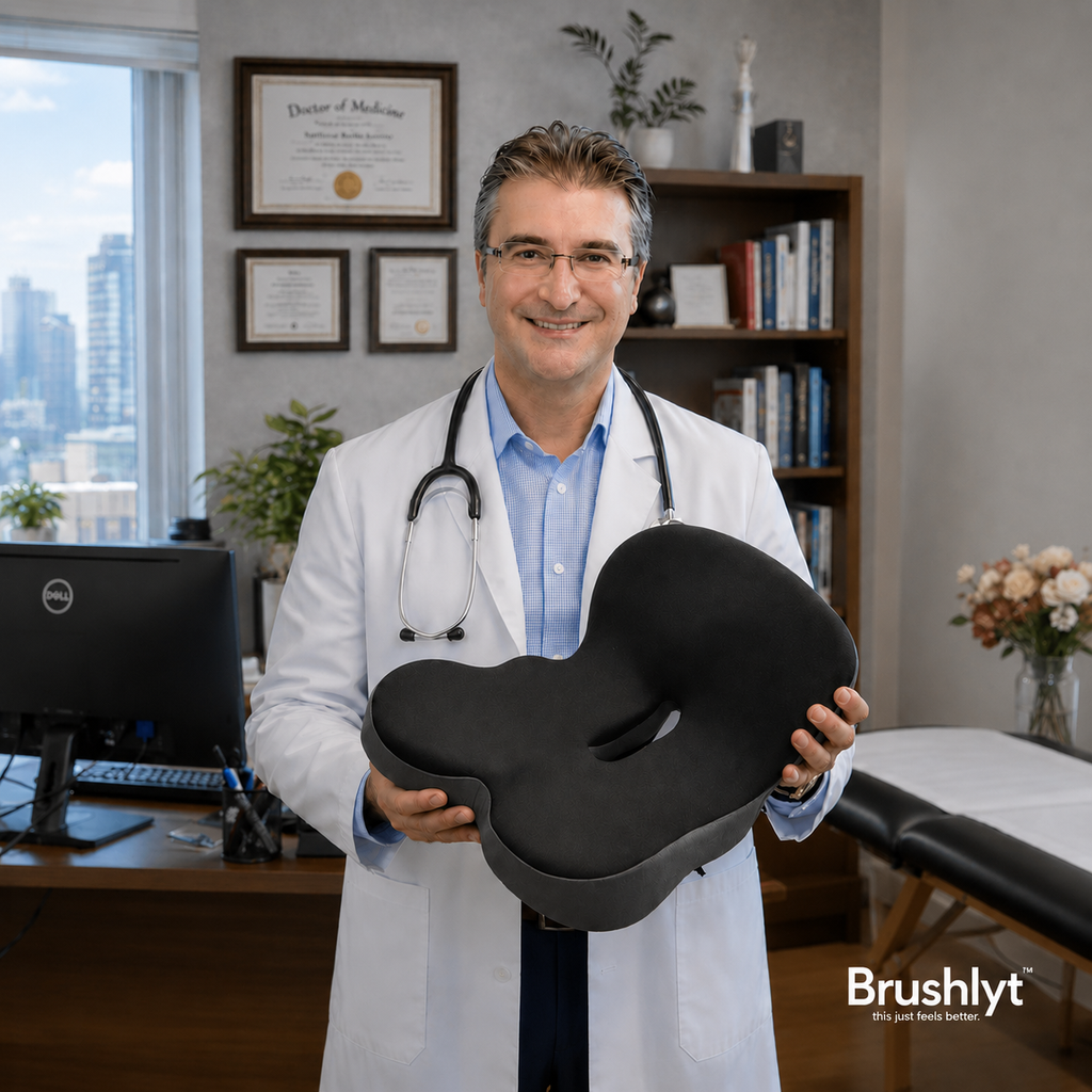 BRUSHLYT™ Orthopedic cushion