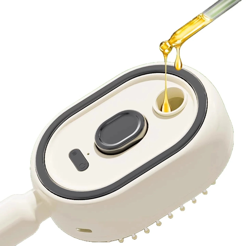 Electric Spray Airbag Massage Comb Essential Oil Atomized Hair Brush Anti-Static Salon Fluffy Modeling Hair Care Tools